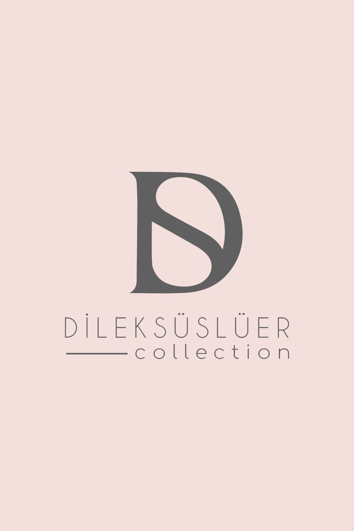 Siyah Beyaz Püsküllü Etek